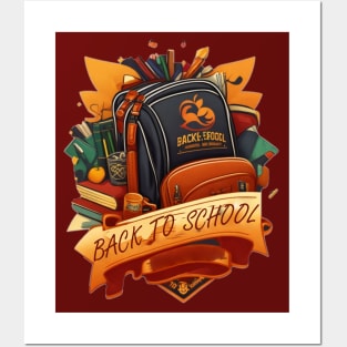 back to school Posters and Art